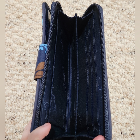 Vera Bradley Turnlock Wallet in Java Floral - Picture 3 of 10